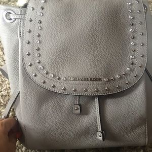 BRAND NEW Michael Kors  Gray backpack /purse